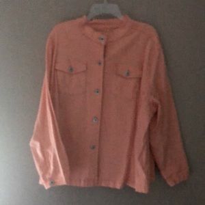 Long sleeve light weight jacket